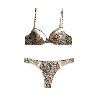 Slika: Leopard komplet push up grudnjak i tange